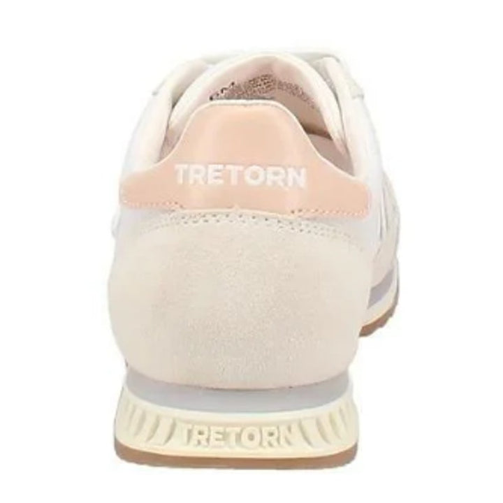New In Box Tretorn Womens Size 8 Pink Hailey Leather Lace Up Athletic Shoes