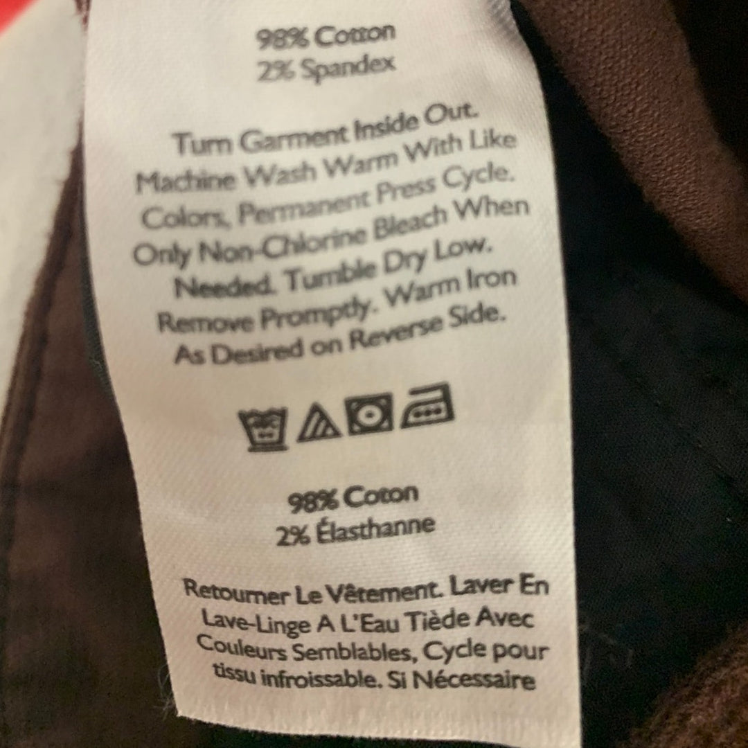 New Eddie Bauer Mens Size 34/32 Plum Eddie&