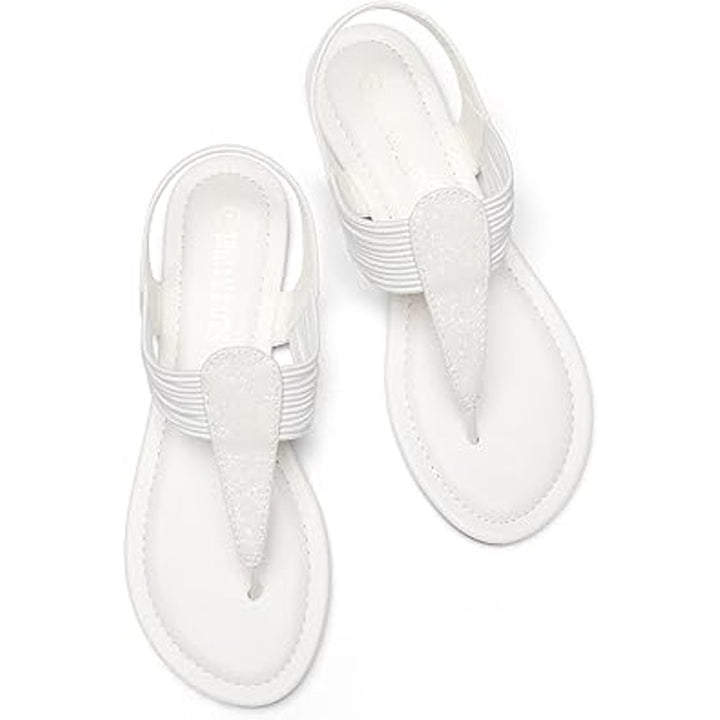 New Dream Pairs Womens Size 10 Elastic Strappy String Thong Ankle Strap Sandals