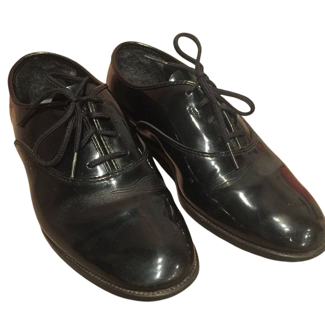 Barclay 13M Mens Black Oxford Lace Up Formal Wedding Costume Prom Dress Shoes