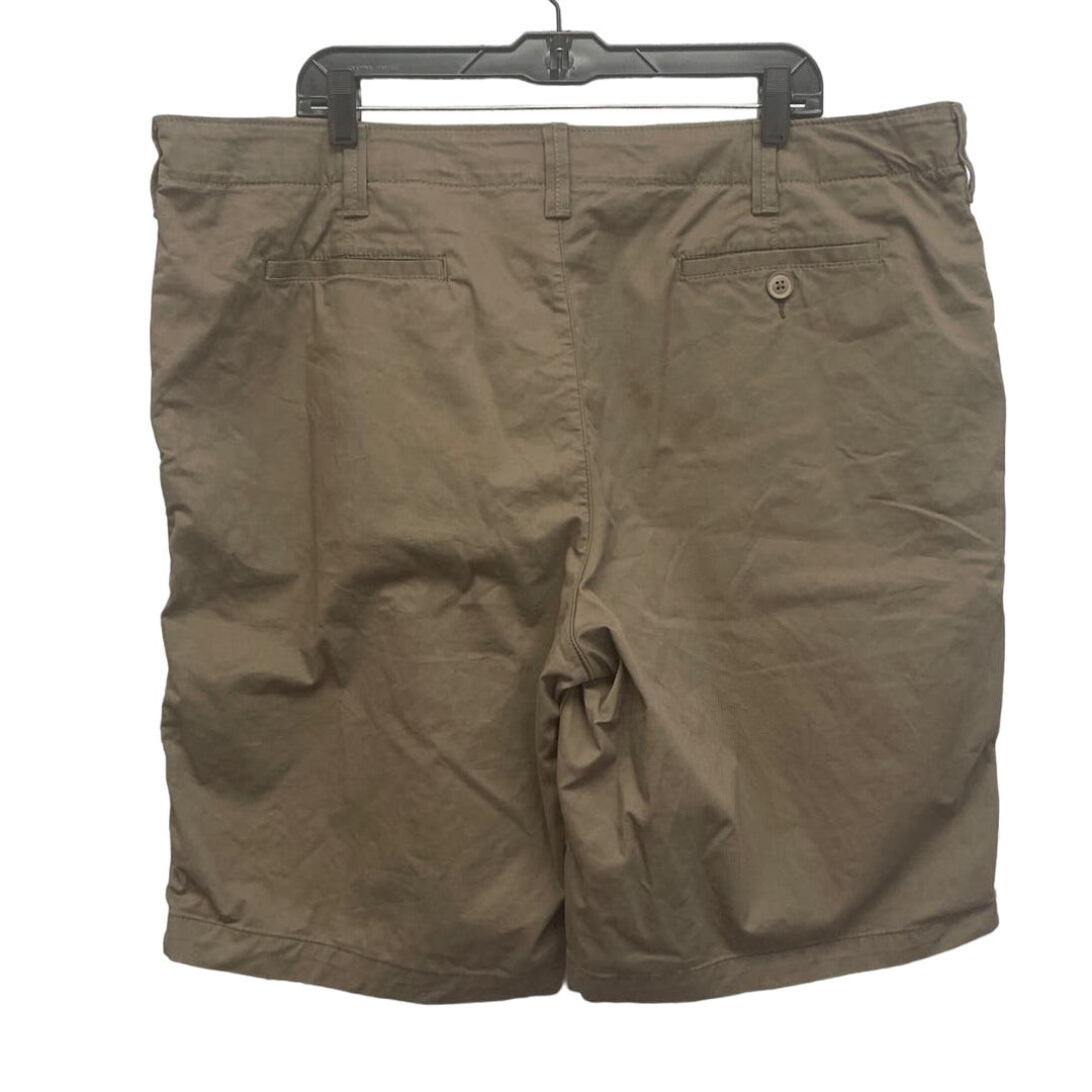 Sonoma Goods for Life Mens Size 42 Brown Khaki Stretch Cotton Everyday Shorts