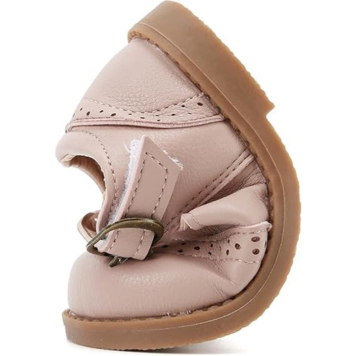 Dadawen Toddler Girls Size 10 Pink Classic Mary Jane Latch &amp; Hook Close Shoes