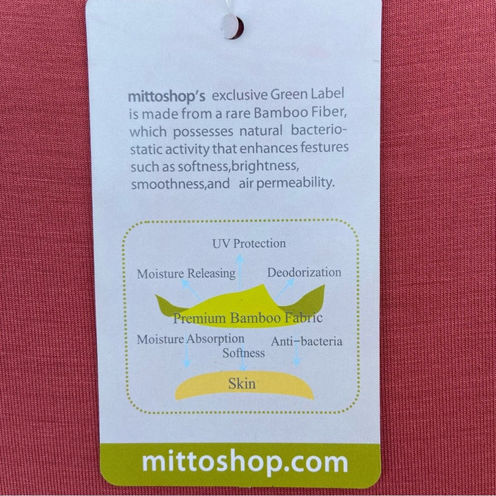 New Mittoshop Womens Large Scoop Neck Super Soft Long Sleeve Bamboo Knit Top