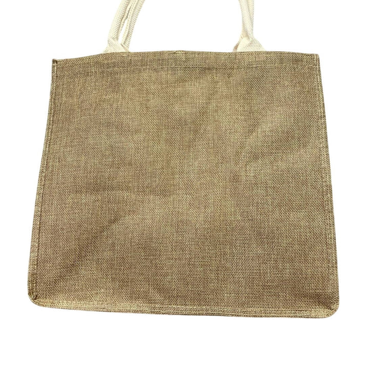 Hand Printed Upcycled Oyster Mushroom Pleurotus Spodoleucus Canvas Tote Bag