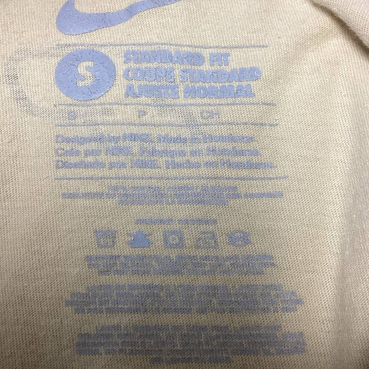 NCAA Nike Small Purdue Basketball 100% Cotton Short Sleeve Crew Neck Tee Shirt