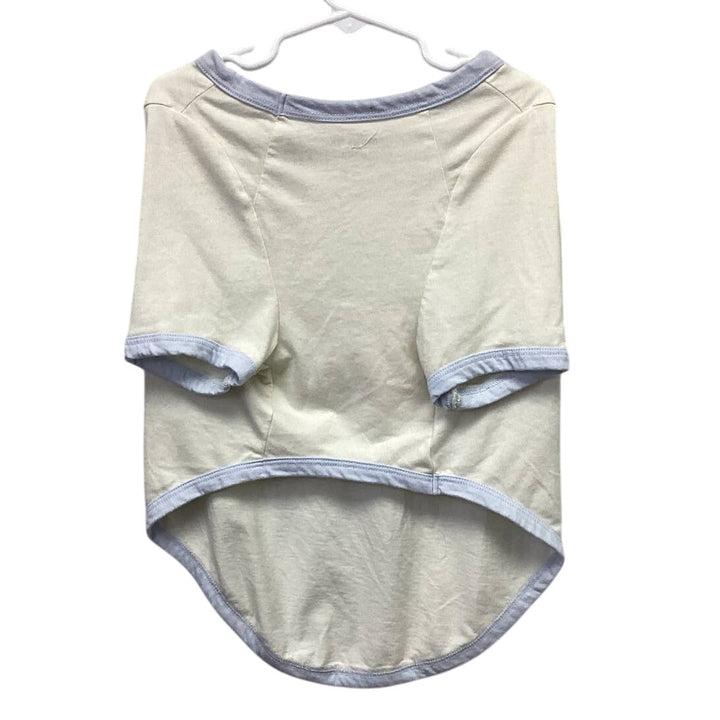 Grayson Pup The Label Large Namaste In Bed Pug Puppy Front Leg Dog Tee Shirt