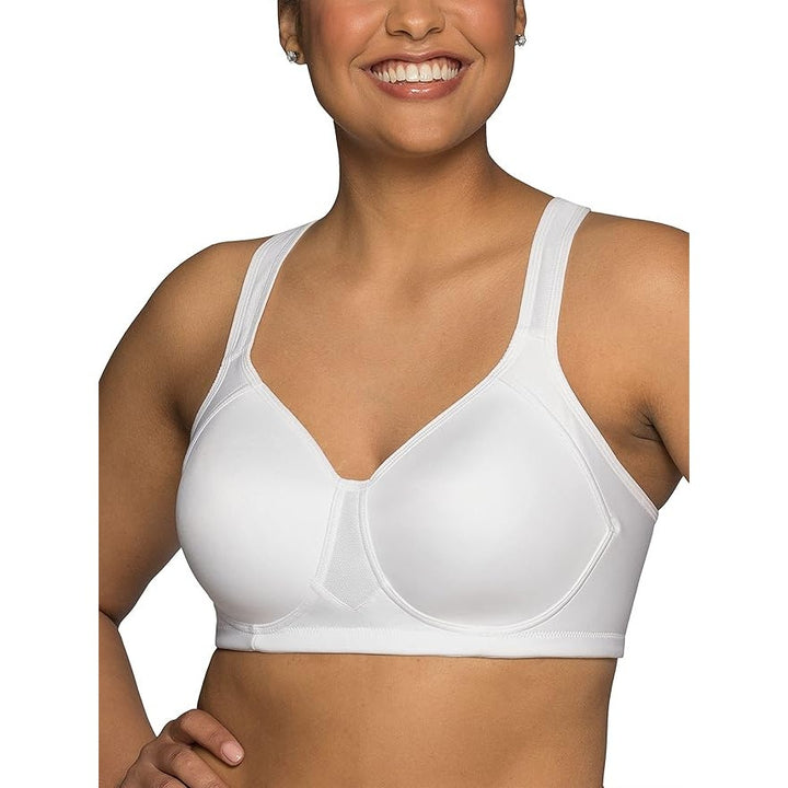 NWT New Vanity Fair Womens 42DDD Medium Impact Lightly Padded Wire Free Bra