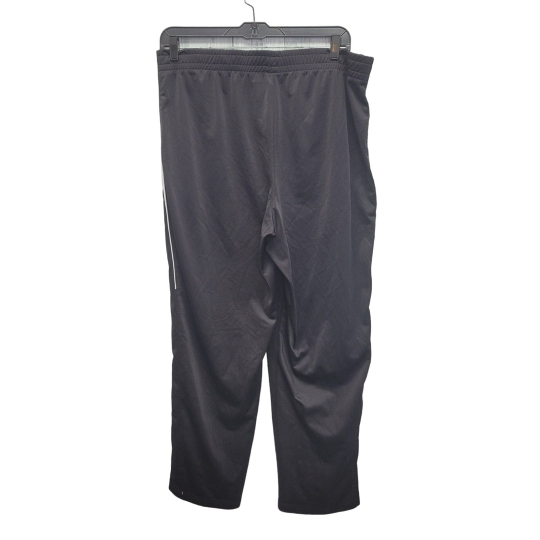 Tek Gear Mens XXL Elastic Drawstring Waist Side Stripe Workout Pants w Pockets