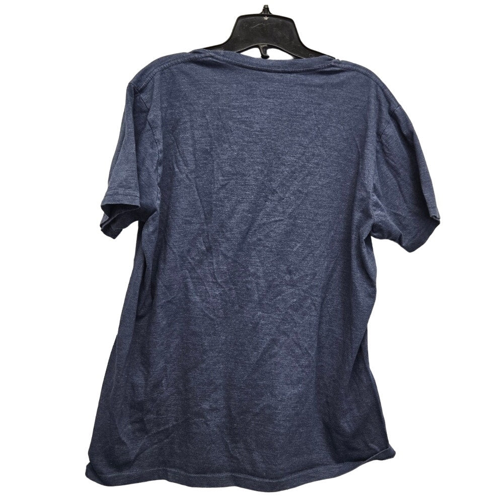 Marvel Comics Mens Large PolyCotton Captain America Sheild Short Sleeve T Shirt