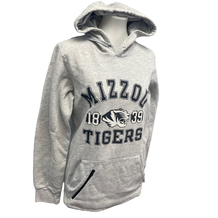 Russell Mizzou Tigers Mens Small Long Sleeve Front Zip Pocket Sweatshirt Hoodie