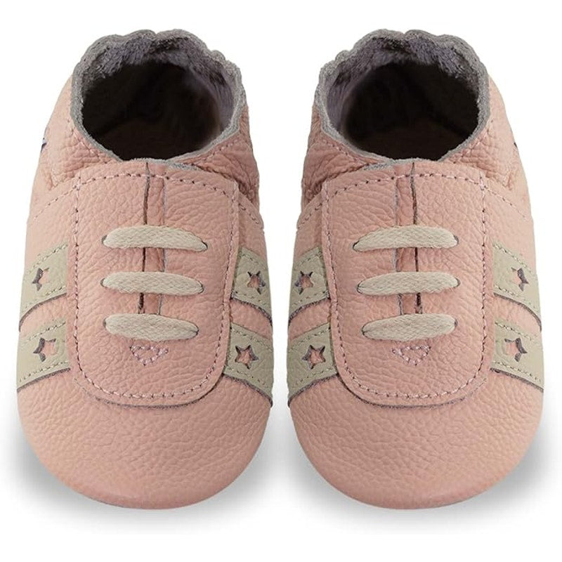 New Yihakids Baby Girl 6-12 Months Pink Slip On First Walking Moccasins Shoes