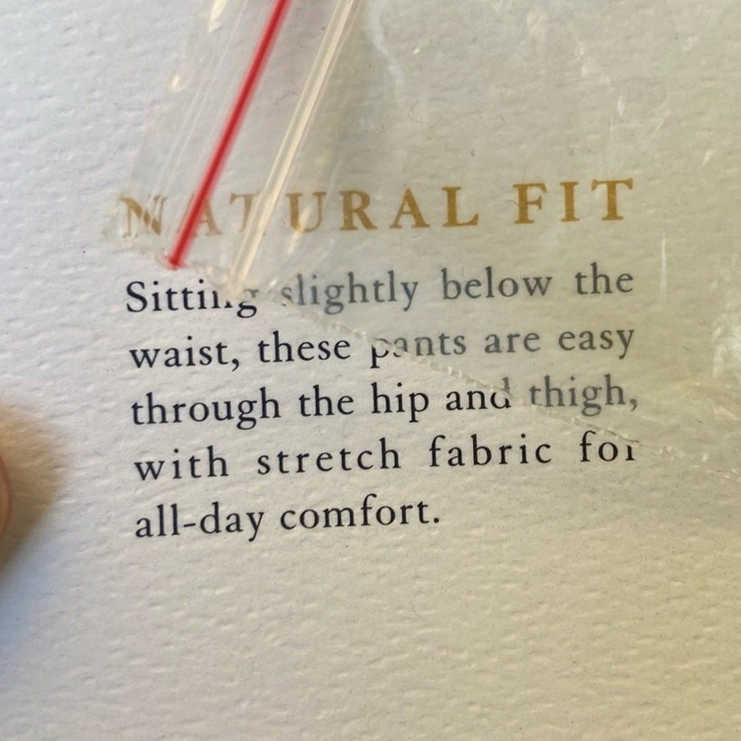 NWT New Croft &amp; Barrow Womens Size 16 White Cotton Blend Natural Fit Capri Pants