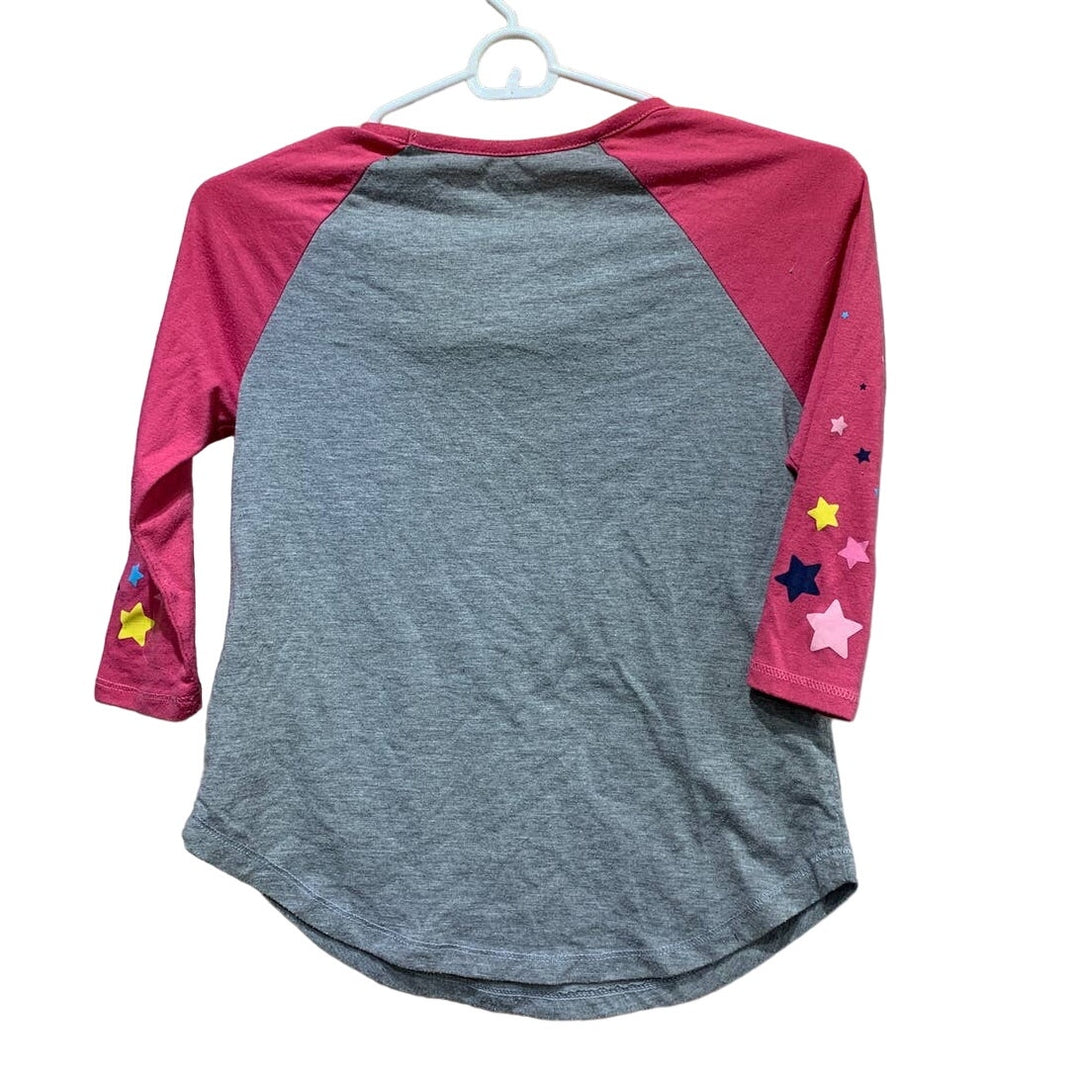 Shopkins Girls Medium 7/8 Long Sleeve Tee w Gap Kids Floral Leggings Outfit