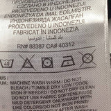 Adidas Youth Large Colorful Logo Cotton Blend Long Sleeve Sweatshirt Hoodie