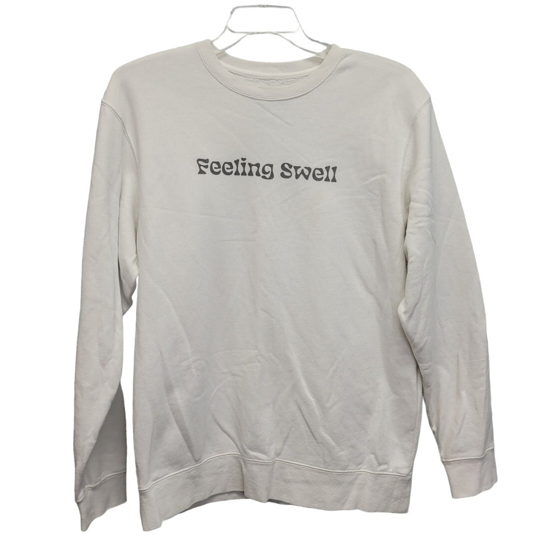 Feeling Swell Mens Large PolyCotton Long Sleeve Crew Neck Pullover Sweatshirt