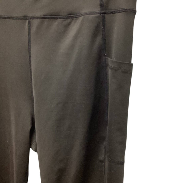 2 Womens XXL Athletic Stretchy Leggings Polyester Spandex Blend Pants w Pockets