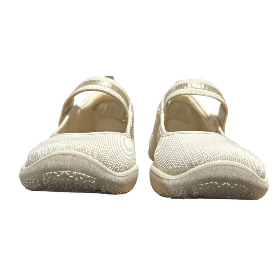 JSport Womens Size 8 Beige Tan Hook Loop Closure Mary Jane Comfort Shoes