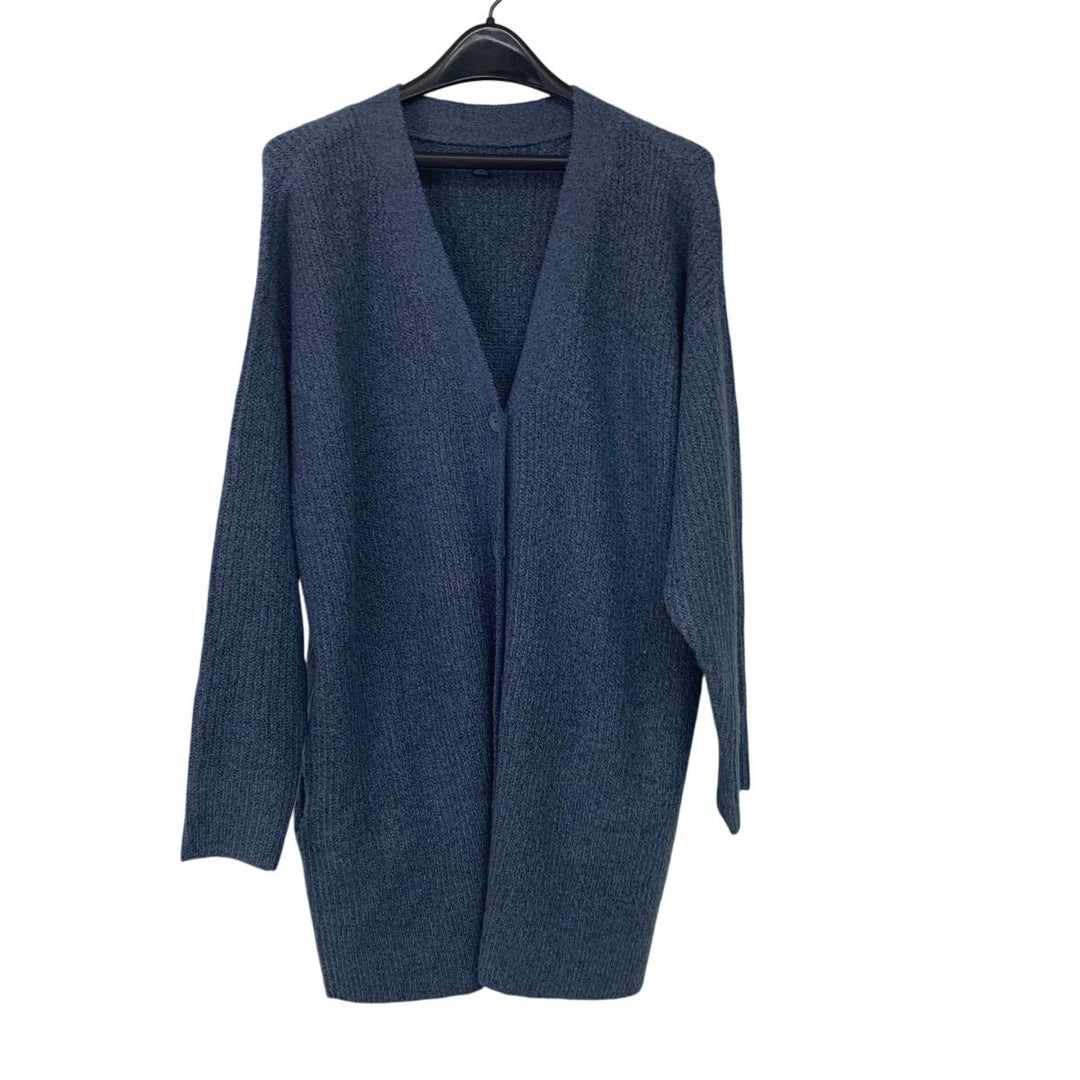 New American Eagle Womens Small Long Sleeve V Neck Button Up Knit Cardigan