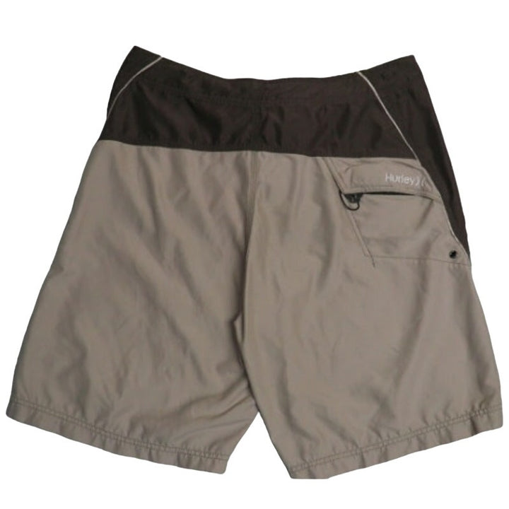 Hurley Mens Size 36 Large Drawstring Swim Trunks Webbed Pocket Board Shorts