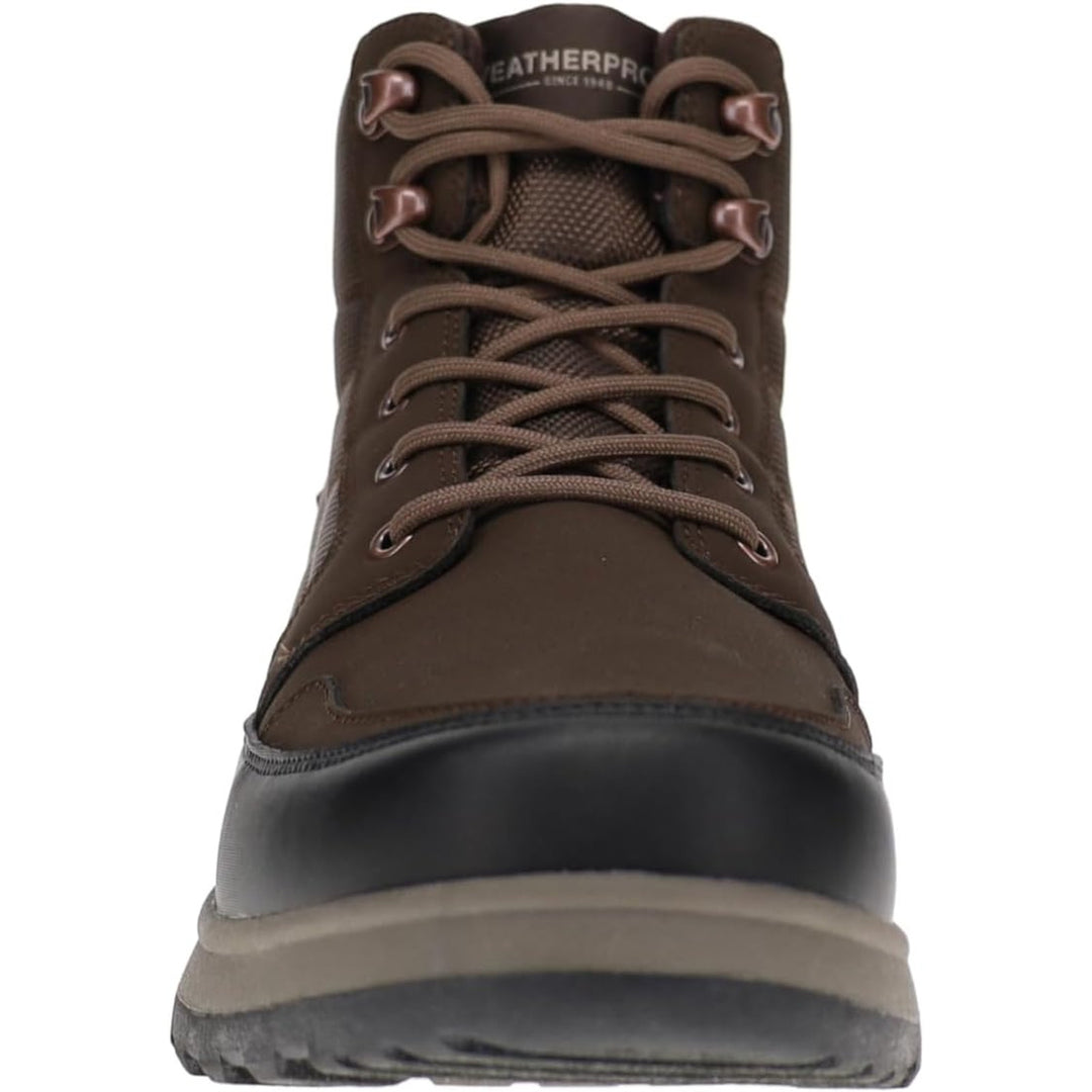 Weatherproof Mens Size 10 Brown Jenkins Hiking Outdoor Trekking High Top Boots
