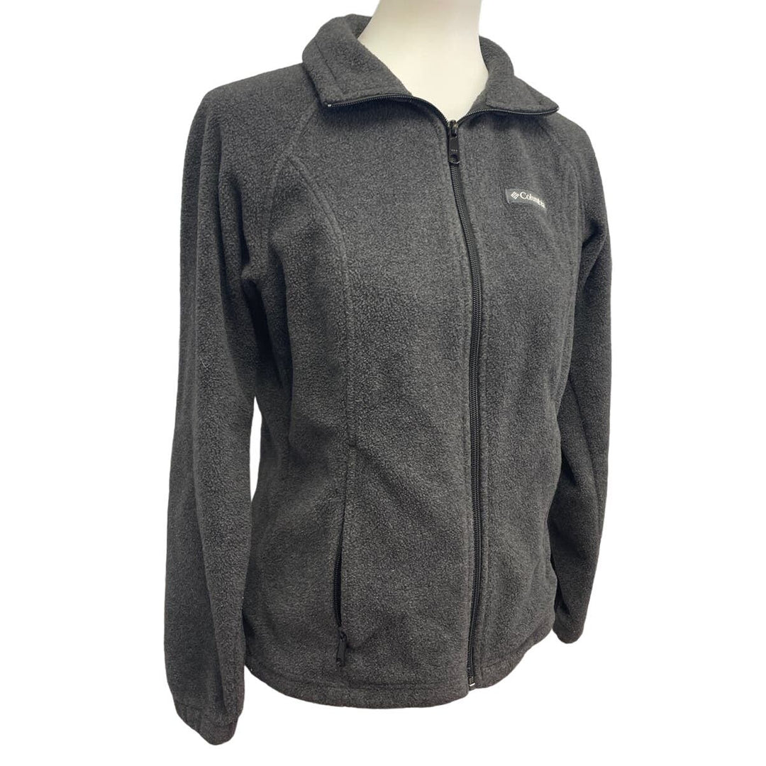Columbia Womens Small Full Zip 100% Polyester Fleece Long Sleeve Jacket