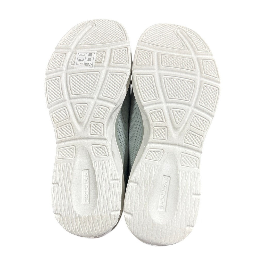 New In Box Skechers Womens 8.5 Gray Mesh Hands Free Swifit Fit Athletic Shoes