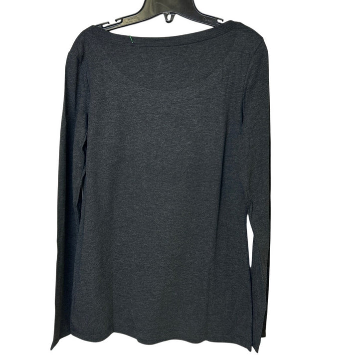 New Hand Printed Womens Large Pray On It Over It Through It Long Sleeve T Shirt