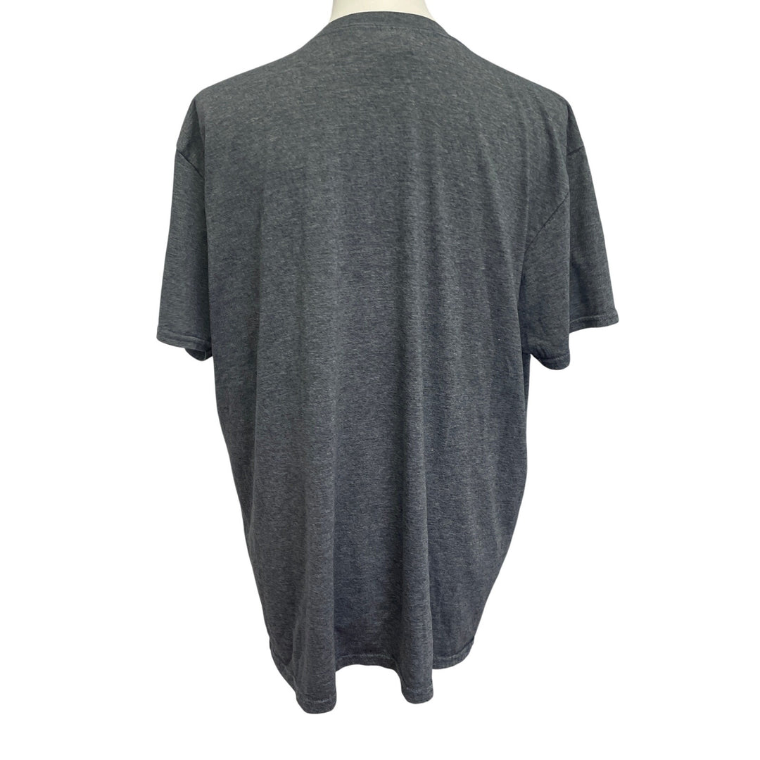 Zambu Brazilian Buzz Button Inspired Mens Medium Cotton Blend Crew Neck Tee
