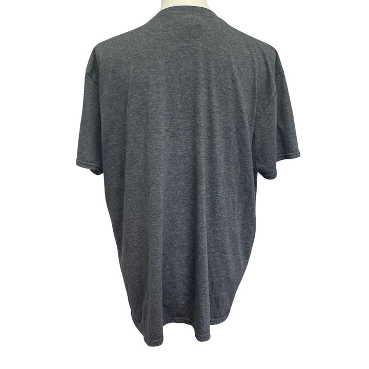 Zambu Brazilian Buzz Button Inspired Mens Medium Cotton Blend Crew Neck Tee