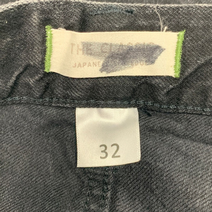 New American Eagle Womens Size 32 Black Cotton Blend The Classic Denim Jeans