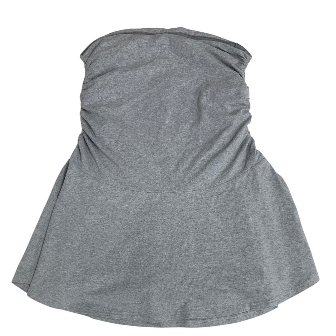 New Offline Aerie Womens XL OG Sunlight Strapless Ruched Bodysuit Mini Dress