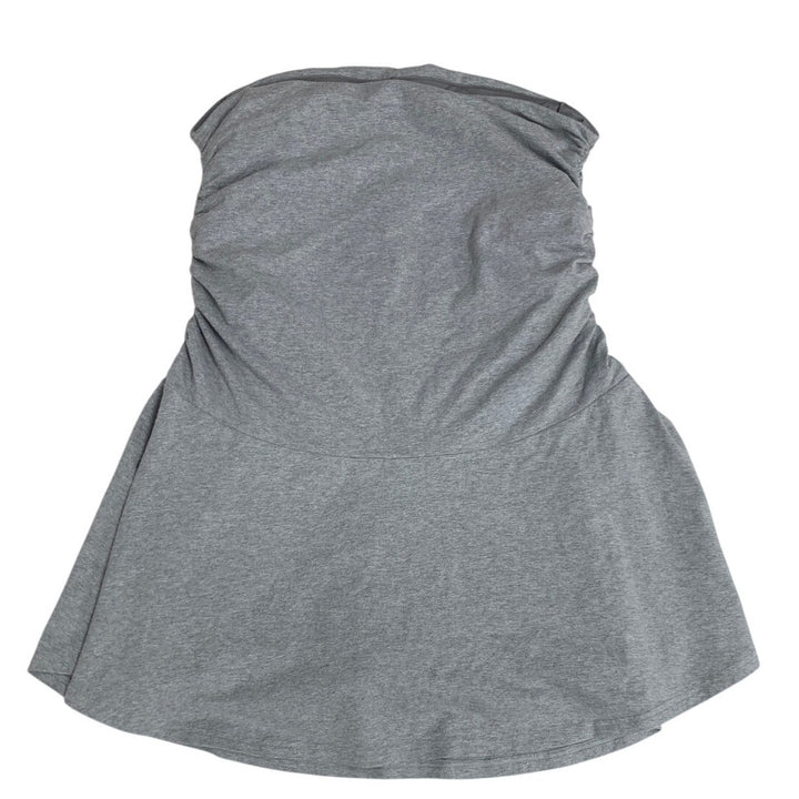 New Offline Aerie Womens XL OG Sunlight Strapless Ruched Bodysuit Mini Dress