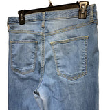 2 Universal Thread Shein Size 8 Black Denim Blue Cotton Blend Skinny Jeans lot