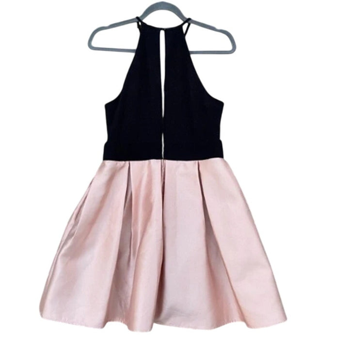 New Teeze Me Juniors Size 11 Sleeveless Back Zip Sparkle Fit n Flare Dress