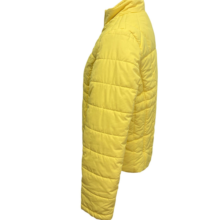 Athletic Works Womens Small Long Sleeve Polyester Full Zip Puffer Coat Jacket