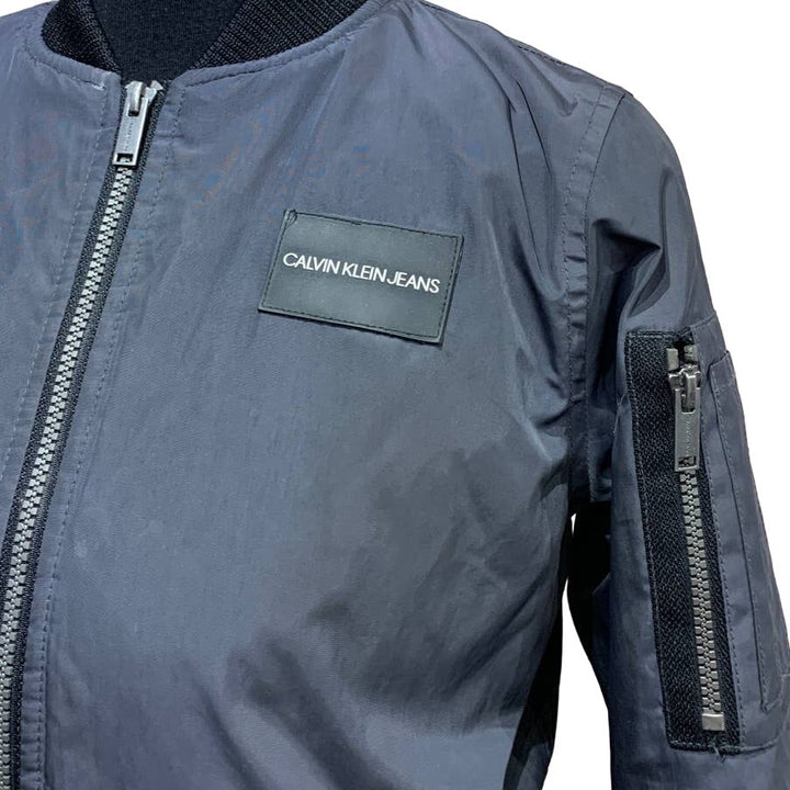 Calvin Klein Jeans Womens Medium 10/12 Machine Washable Warm Puffer Jacket