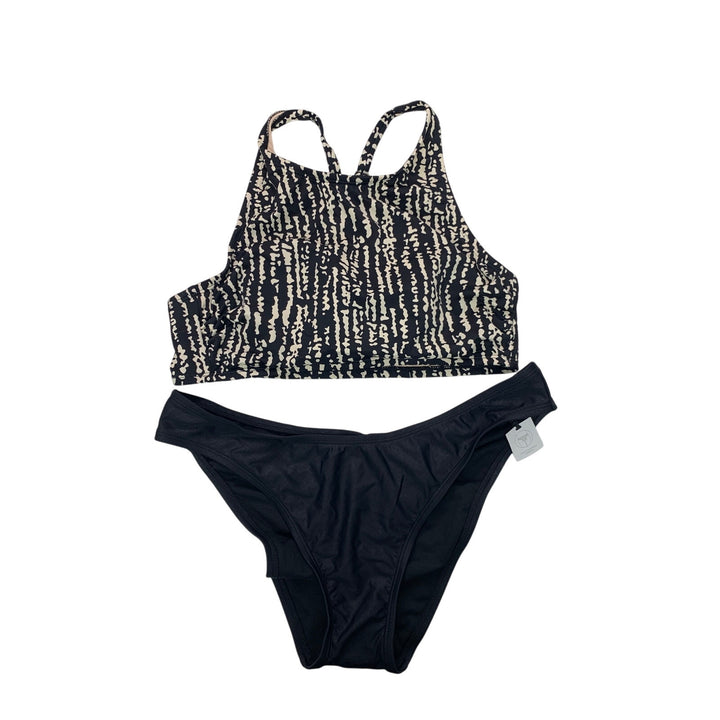 New Shade &amp; Shore Kona Sol Womens Large 2PC Cheeky Bikini Swim Suit Swimsuit