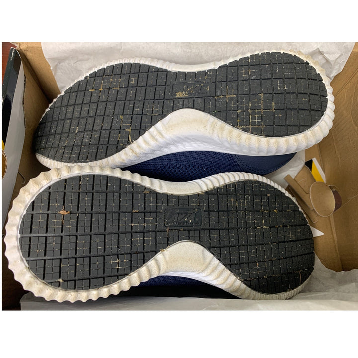 Avia Womens Size 6 Navy Blue Anchor Mesh Slip On Slip Resistant Non Skid Shoes
