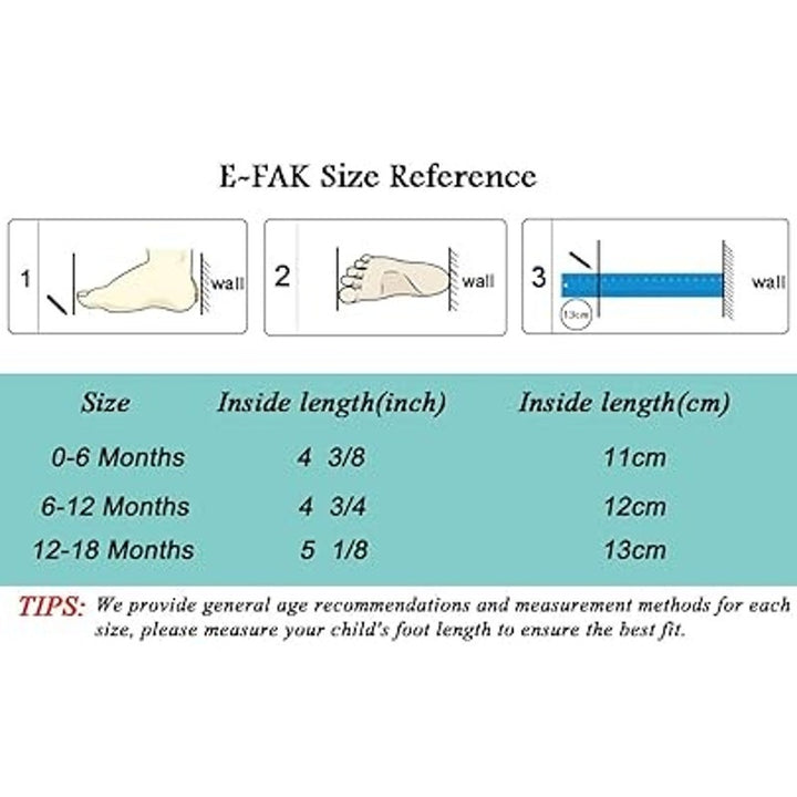 Hello Baby E-Fak Baby Boy 12 -18 Months Sneakers Latch &amp; Hook Closure Shoes