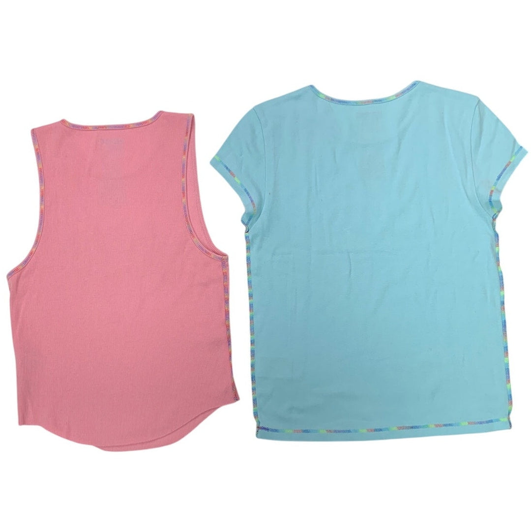 2 New Pride American Eagle Womens Medium Protect Trans Kids T Shirt Tank Tops