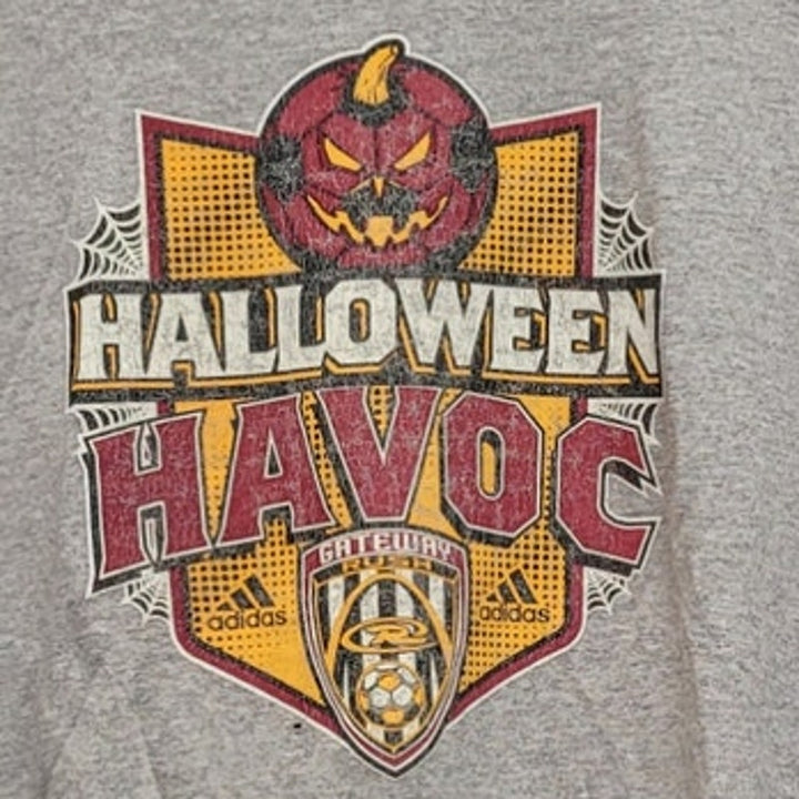 Gildan Mens 3XL Halloween Havoc Gateway Rush Soccer Short Sleeve Tee Shirt