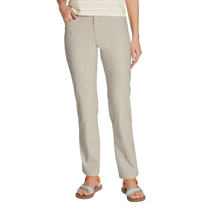 New Eddie Bauer Womens Size 24W Stone Tan Sightscape Horizon Convertible Pants