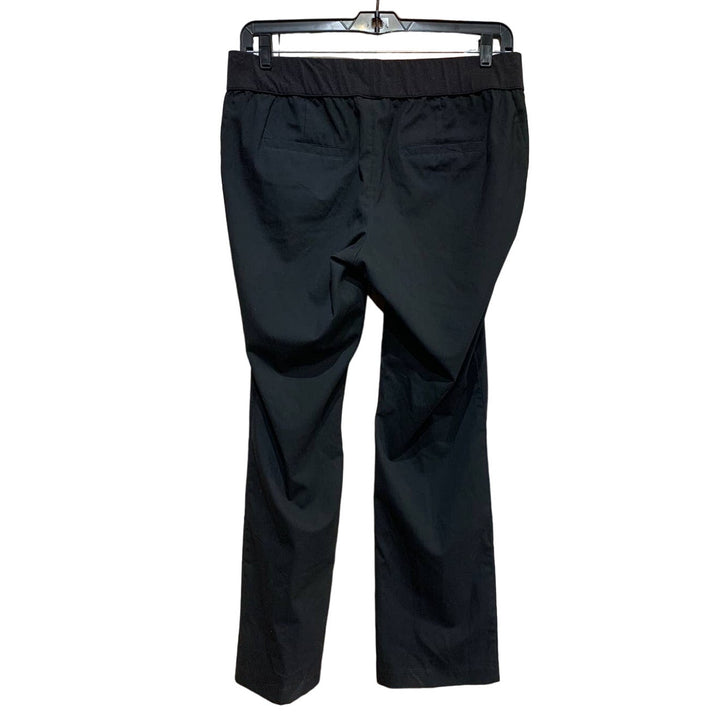 Liz Lange Maternity Large Stretch PolyBlend Basic Black Career Pants w Pockets