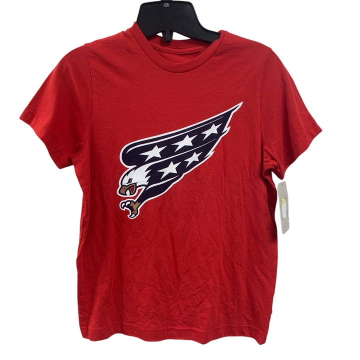 New NHL Boys Medium Washington Capitals Hockey Short Sleeve Tee Shirt