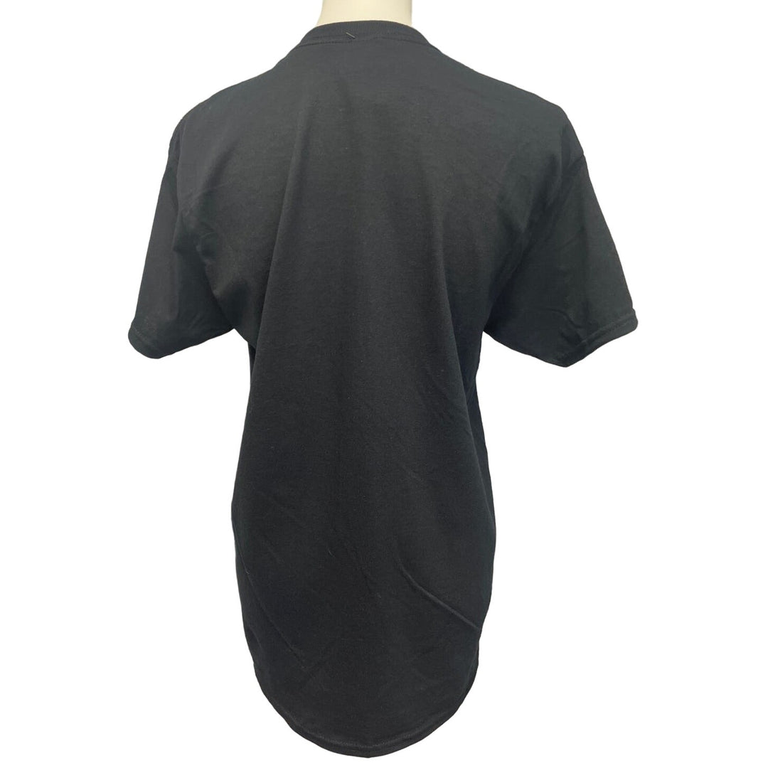 Hand Printed Unisex Medium Dragonfly 100% Cotton Crew Neck Short Sleeve Tee