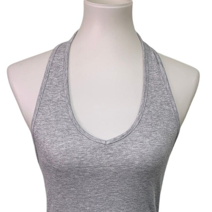 New Ambiance Womens Small Stretchy Body Con Cotton Rayon Backless Dress