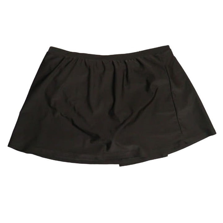 Croft &amp; Barrow Womens Size 12 Brown Kick Pleat Athletic Skorts w Inner Lining