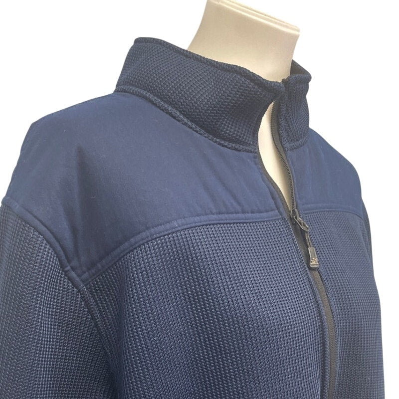 ZeroXPosur Mens XXL Navy 100% Polyester Long Sleeve Full Zip Lined Heavy Jacket