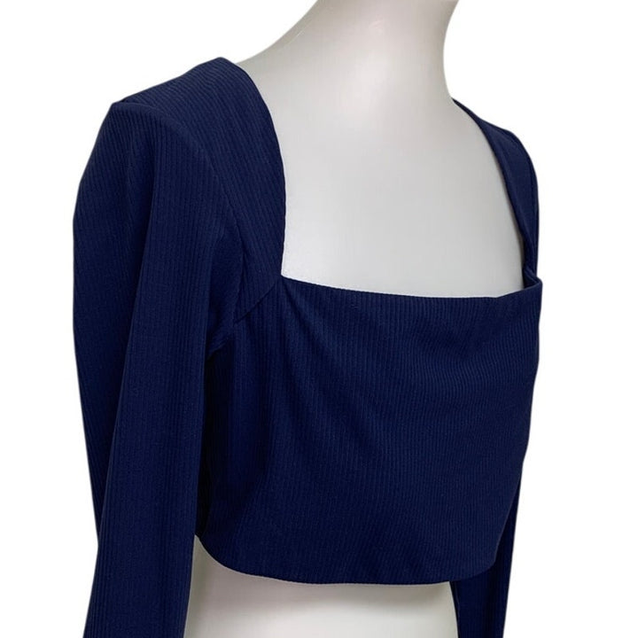 New OFFLINE Aerie Womens XL Short Real Me Long Sleeve Removeable Pads Bra Top