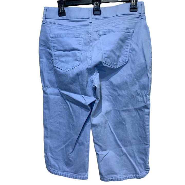Gloria Vanderbilt Size 8 All-Around Slimming Effect Stretch Cotton Skimmer Pants